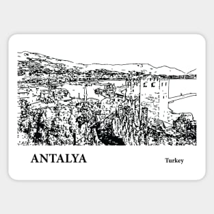 Antalya - Turkey Sticker